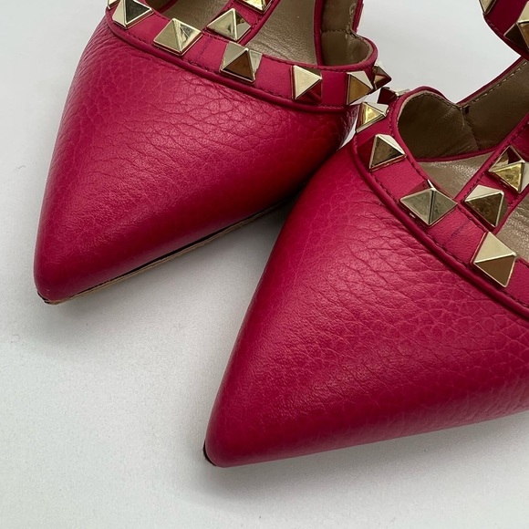 Authentic Valentino Garavani rockstud T- Strap heels - Picture 7 of 11